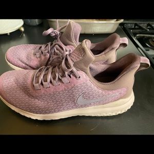 Women’s Nike athletic shoes.